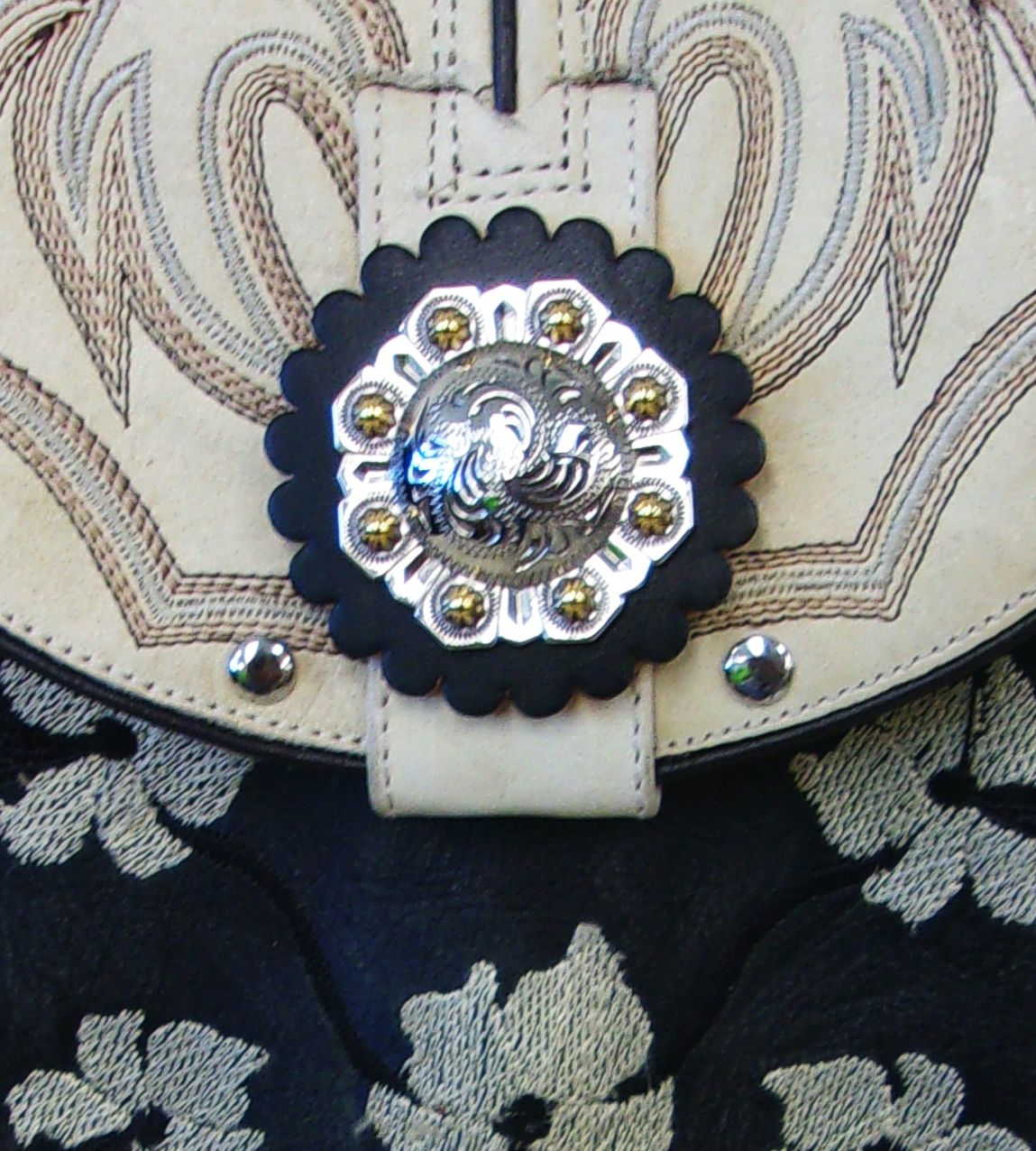 Cowboy Boot Crossbody Hipster Purse HP894 handcrafted from cowboy boots. Shop all unique leather western handbags, purses and totes at Chris Thompson Bags